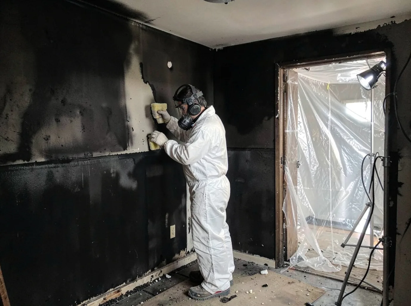 Fire Damage Restoration company in Wellston, MI